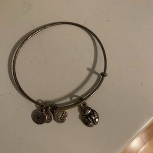 Alex and Ani Ladybug Charm Bracelet